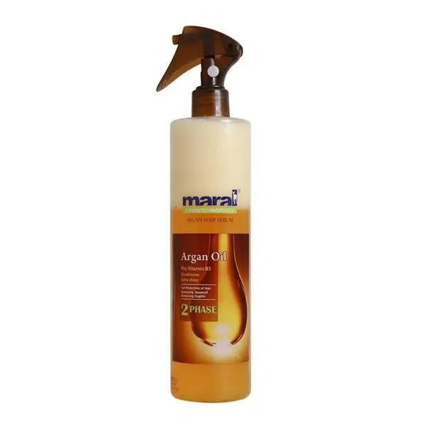 سرم مو دو فاز مارال Maral Argan Oil حجم 450 میلی لیتر - 3