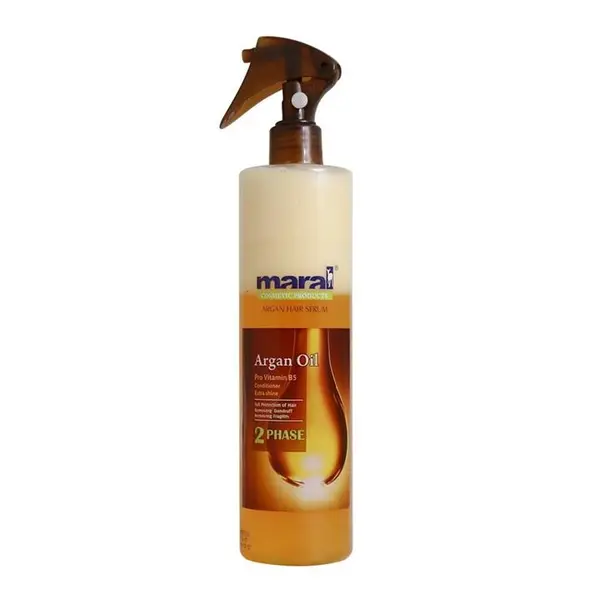 سرم مو دو فاز مارال Maral Argan Oil حجم 450 میلی لیتر - 4