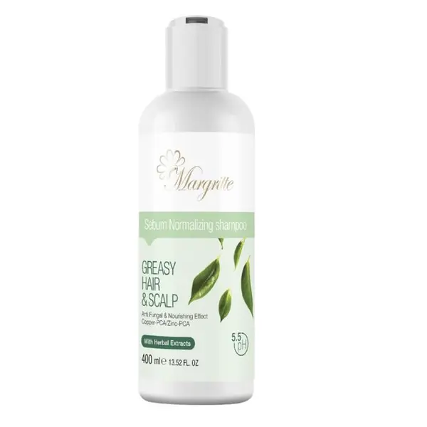 شامپو متعادل کننده چربی مارگریت Margritte حجم 400mL - 2
