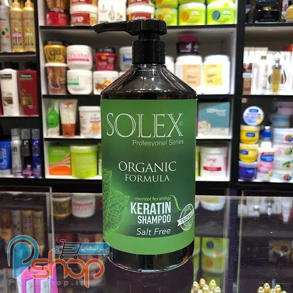شامپو کراتین سولکس حاوی عصاره نعناع Mentol حجم 1000ml - 4