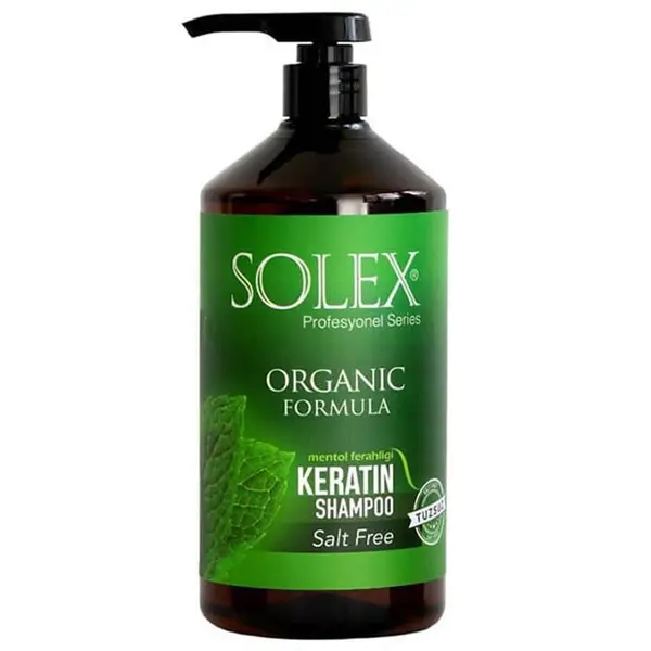 شامپو کراتین سولکس حاوی عصاره نعناع Mentol حجم 1000ml - 5