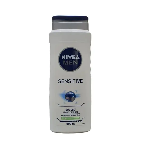 شامپو سر و بدن مردانه پوست حساس بامبو نیوا Nivea حجم 500 میلی لیتر - 3