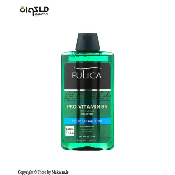 شامپو روزانه فاقد سولفات فولیکا مدل Pro Vitamin B5 حجم 400 میلی لیتر