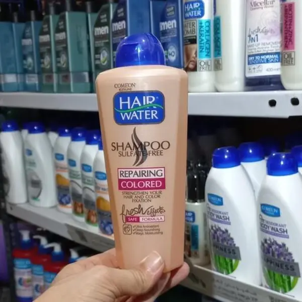 شامپوی بدون سولفات کامان مناسب موهای رنگ شده مدل Repairing حجم 400 میلی لیتر - 3