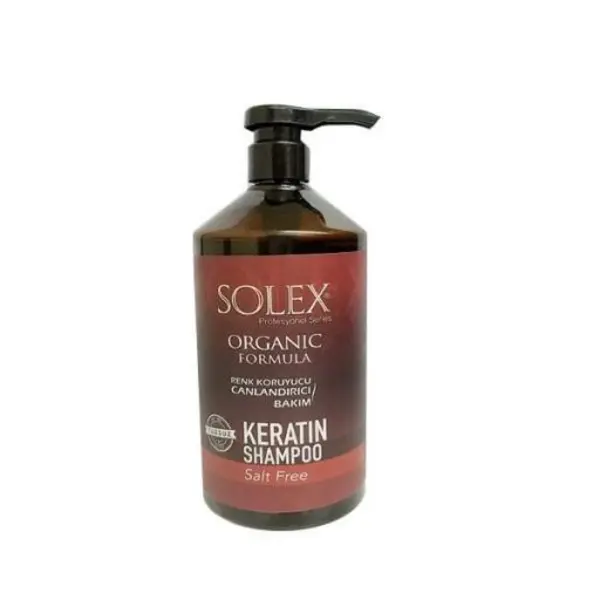 شامپو کراتین سولکس فاقد سولفات Salt Free حجم 1000ml - 6