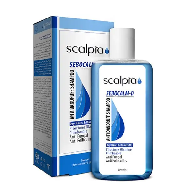 شامپو ضد شوره موهای خشک اسکالپیا scalpia 200 میل - 3