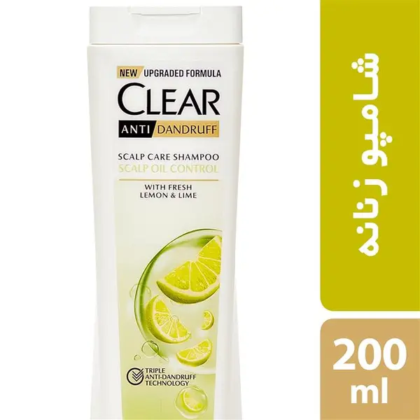 شامپو ضد شوره بانوان کلیر مدل Scalp Oil Control مناسب موهای چرب حجم 200 میل - 2