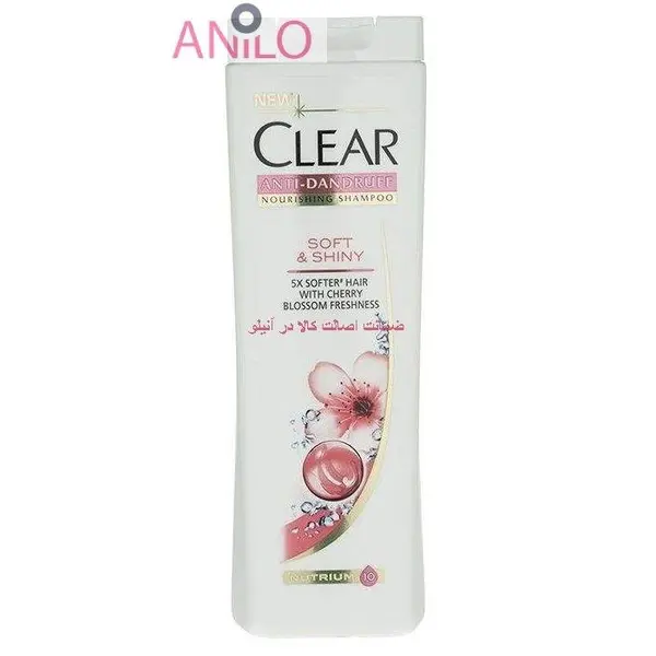 شامپو مو ضد شوره کلیر مدل Soft And Shiny حجم 400 میلی لیتری - 6