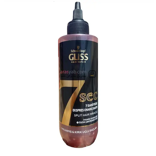سرم بازسازی کننده مو گلیس مدل Split Hair Miracle حجم 200 میل - 3