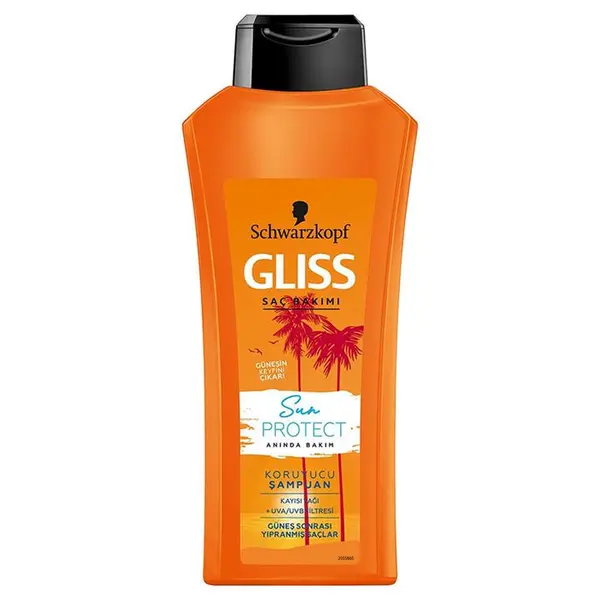 شامپو گلیس نارنجی محافظ مو SUN PROTECT ظرفیت ۵۲۵ میلی لیتر - 4