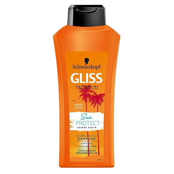 شامپو گلیس نارنجی محافظ مو SUN PROTECT ظرفیت ۵۲۵ میلی لیتر - 5