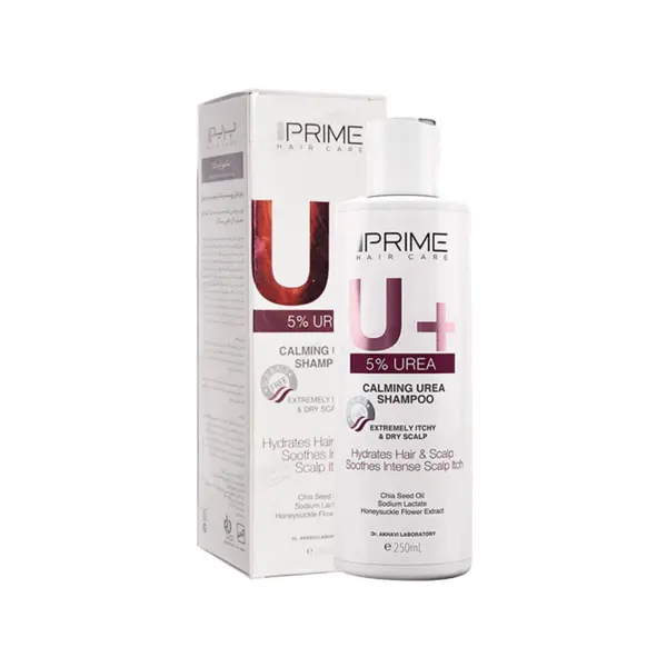 شامپو+U اوره 5 % پریم Prime حجم 250 میلی لیتر - 6