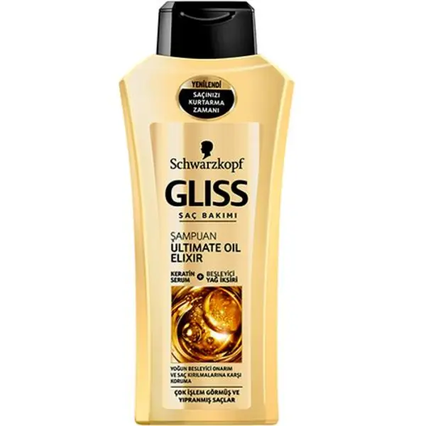 شامپو موی سر گلیس مدل Ultimate Oil Elixir حجم 500 میلی لیتر - 6