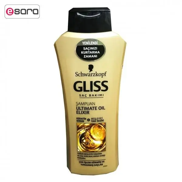 شامپو موی سر گلیس مدل Ultimate Oil Elixir حجم 500 میلی لیتر - 5