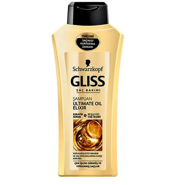 شامپو موی سر گلیس مدل Ultimate Oil Elixir حجم 500 میلی لیتر - 2