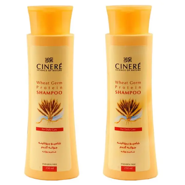 شامپو پروتئینه جوانه گندم سینره مدل Wheat Germ حجم 250 میلی لیتر - 3