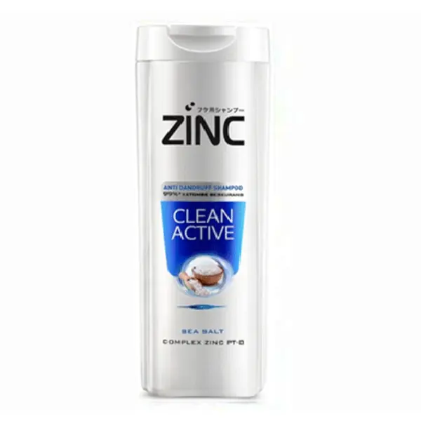 شامپو فوق تمیز کننده مو زینک ZINC  مدل Clean Active حجم 340 میلی لیتر - 2