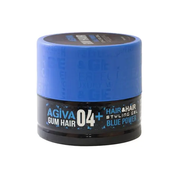 ژل مو آگیوا شماره +04 مدل Blue Power حجم ۲۰۰ میل - 4