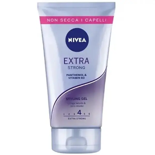 ژل مو نیوا مدل اکسترا استرانگ (بسیار قوی) تیوبی شماره 4- 150 میل Nivea Extra Strong Styling Gel