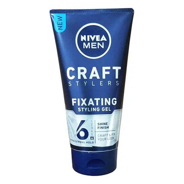 ژل مو مردانه نیوا مدل اکوا (آبی) تیوبی شماره 6- 150 میل Nivea Craft Stylers Aqua Gel - 2