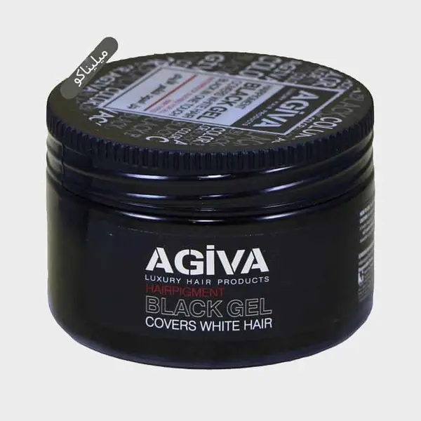 ژل موی سیاه آگیوا Agiva Black Gel حجم 250ml - 3