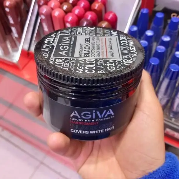 ژل موی سیاه آگیوا Agiva Black Gel حجم 250ml - 2