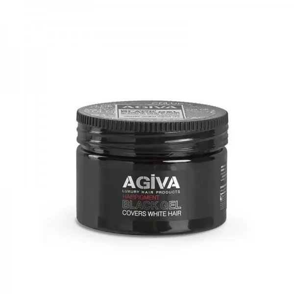 ژل موی سیاه آگیوا Agiva Black Gel حجم 250ml - 4