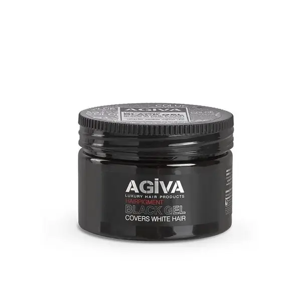 ژل موی سیاه آگیوا Agiva Black Gel حجم 250ml - 5