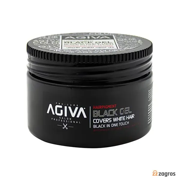 ژل موی سیاه آگیوا Agiva Black Gel حجم 250ml - 6