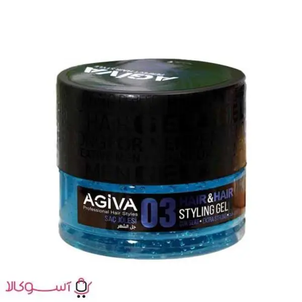 ژل حالت دهنده موی سر اگیوا مدل Agiva Perfect Hair Style Gel 03 - 6