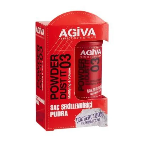 پودر حجم دهنده و پرپشت کننده مو آگیوا Agiva Powder Dust It شماره 02 - 2