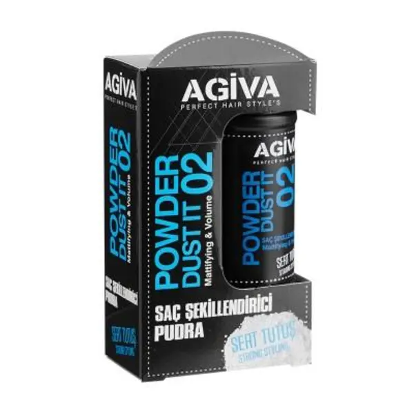 پودر حجم دهنده و پرپشت کننده مو آگیوا Agiva Powder Dust It شماره 02 - 3