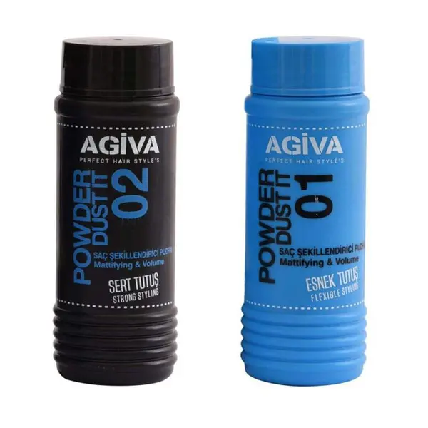 پودر حجم دهنده و پرپشت کننده مو آگیوا Agiva Powder Dust It شماره 02 - 5