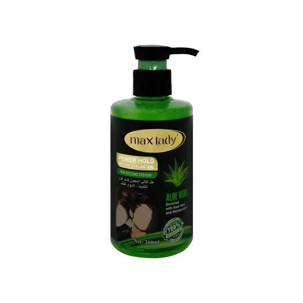 ژل مو مکس لیدی مدل ALOVERA حجم 260 میلی لیتر - 2