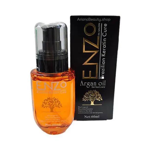 روغن مو انزو مدل Argan حجم ۶۰ میلی لیتر - 2