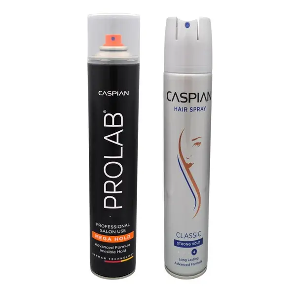 اسپری مو کاسپین مدل Classic Prolab حجم 500 میلی لیتر  بسته 3 عددی - 2
