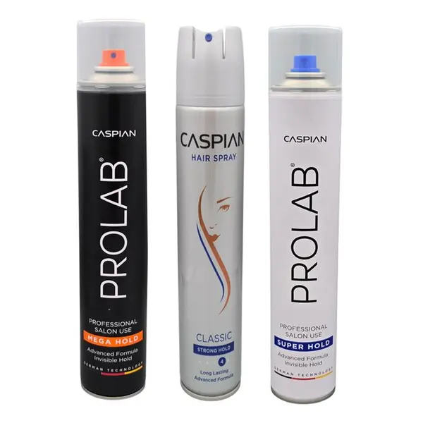 اسپری مو کاسپین مدل Classic Prolab حجم 500 میلی لیتر  بسته 3 عددی - 5