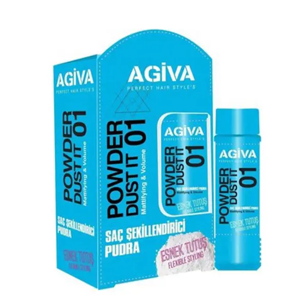 پودر حالت دهنده مو آگیوا مدل FLEXIBLE STYLING حجم 20 گرم AGIVA - 5