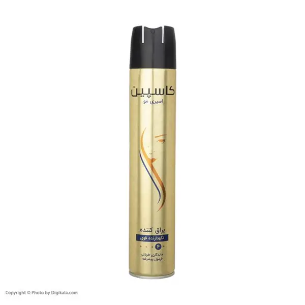 اسپری مو کاسپین مدل Hair Spray Gloss 02 حجم 500 میلی لیتر - 3