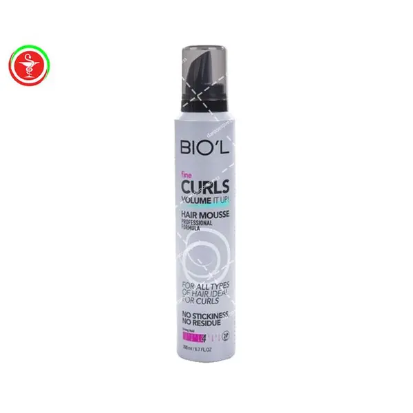 موس مو بیول مدل 4 FINE CURLS مناسب موهای فر حجم 200 میلی لیتر - 4