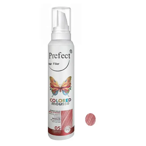 موس مو پرفکت هیر فیلر شماره 05 رنگ شرابی 150ml - 2