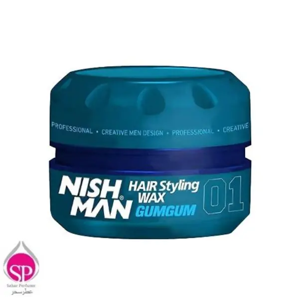 150 میل واکس مو نیش من آبی 01 | Nishman Hair Styling Wax GUMGUM - 2