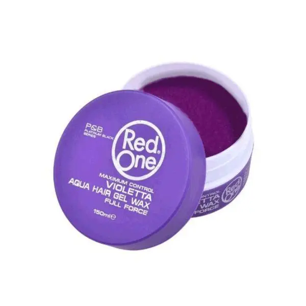 واکس مو بنفش 150میل ردوان ا Red One Aqua Hair Gel Wax Violetta 150ml - 3