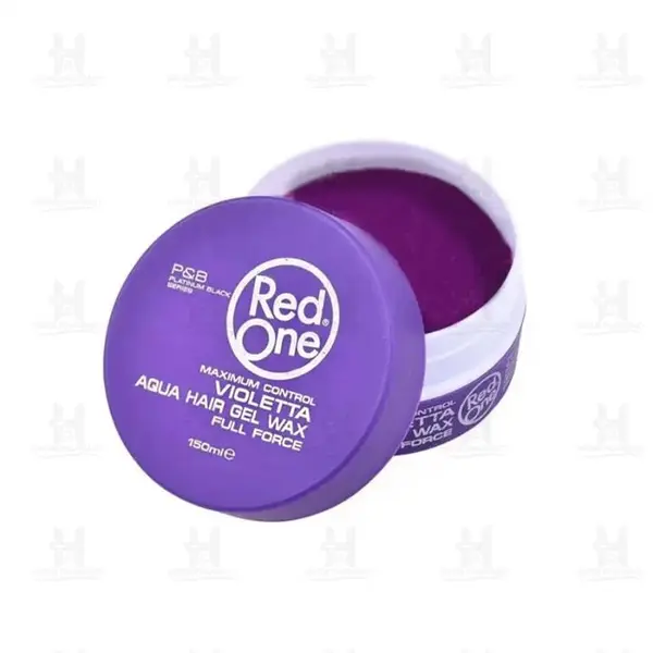 واکس مو بنفش 150میل ردوان ا Red One Aqua Hair Gel Wax Violetta 150ml - 4