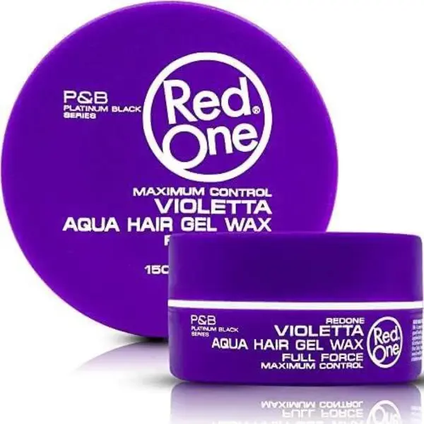 واکس مو بنفش 150میل ردوان ا Red One Aqua Hair Gel Wax Violetta 150ml - 5
