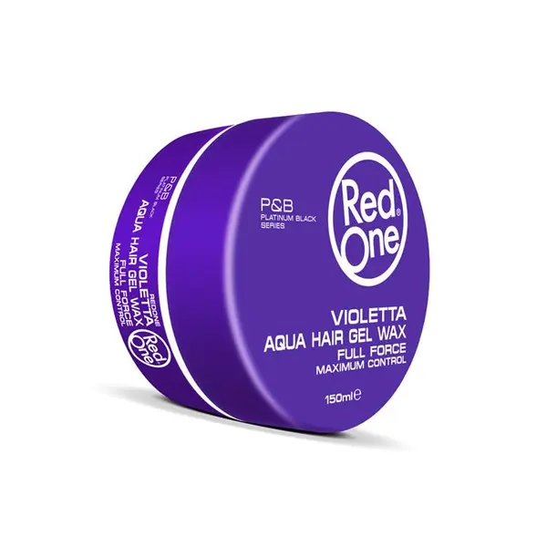 واکس مو بنفش 150میل ردوان ا Red One Aqua Hair Gel Wax Violetta 150ml