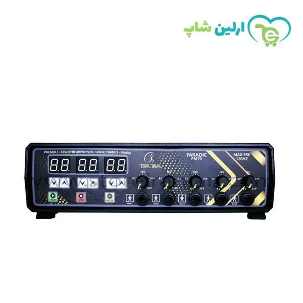 دستگاه فیزیوتراپی فارادیک پنج کانال 17 برنامه توتال تنس - 5