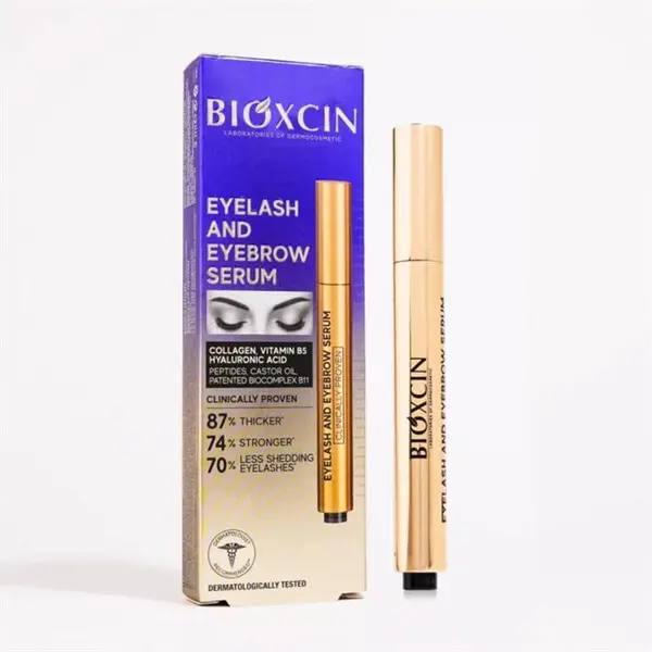 سرم تقویت کننده ابرو و مژه بیوکسین مدل هیالورونیک اسید حجم 3 میلی لیتر - 6