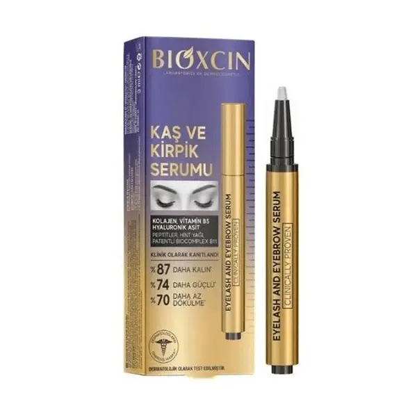 سرم تقویت کننده ابرو و مژه بیوکسین مدل هیالورونیک اسید حجم 3 میلی لیتر - 5