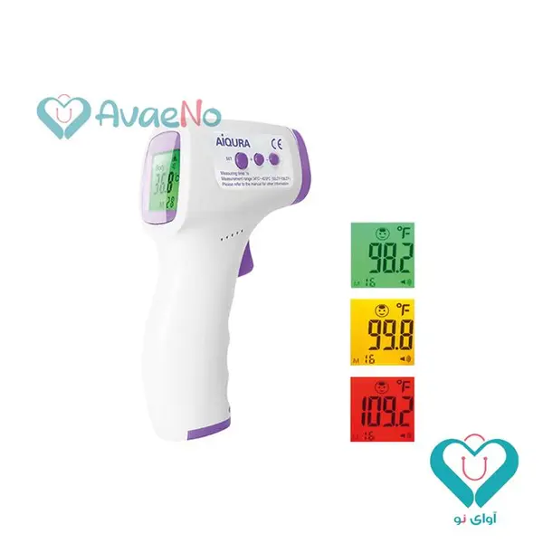 تب سنج لیزری Aique تب سنج دیجیتال تفنگی آیکو مدل hl e31 - 6
